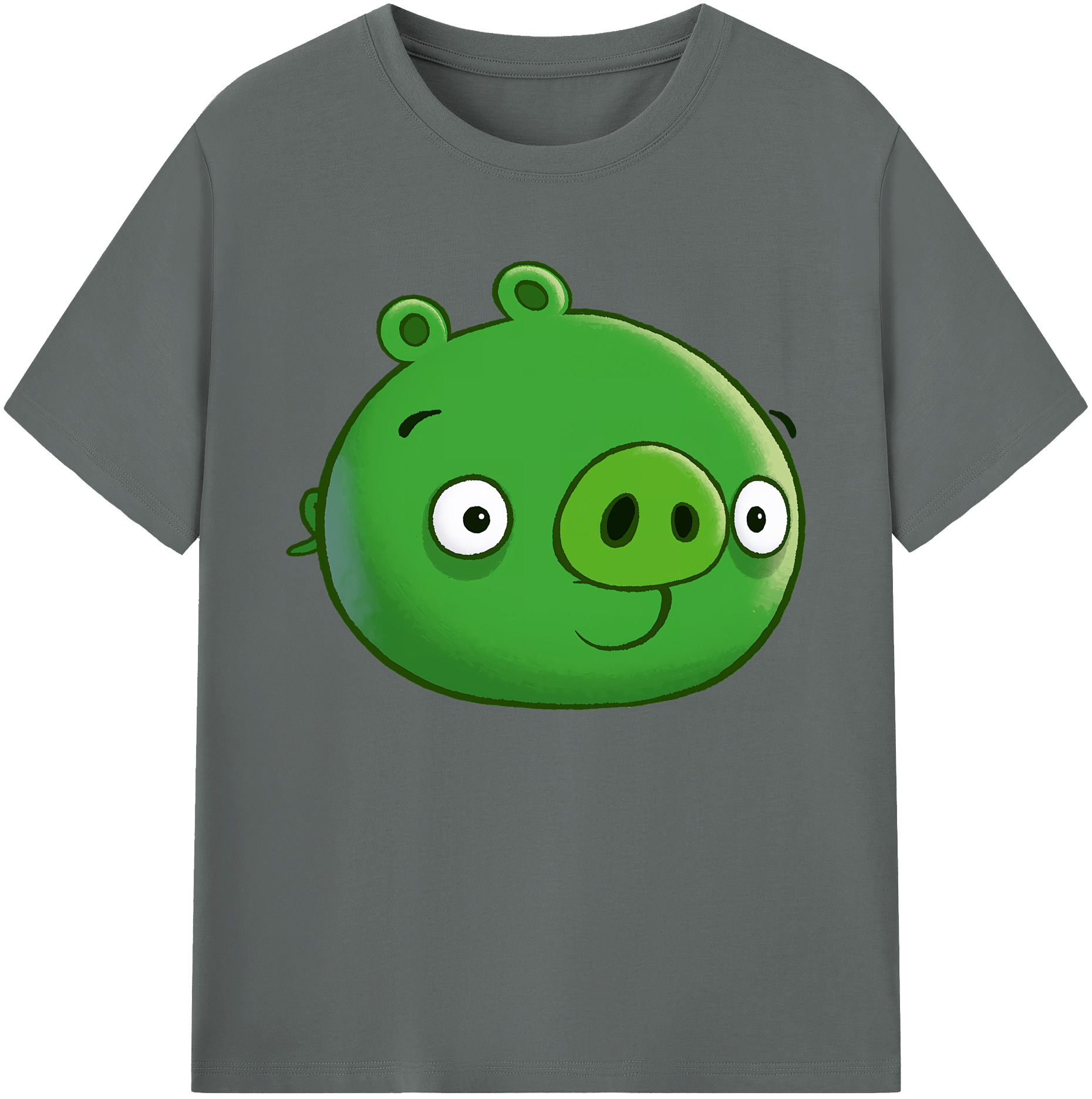 （画像用） Angry Birds アングリーバード 綿100％ メンズ半袖Tシャツ｜肌触りやわらか＆通気性
